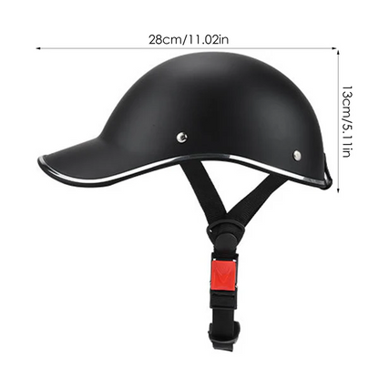 Leather Cycling Helmet